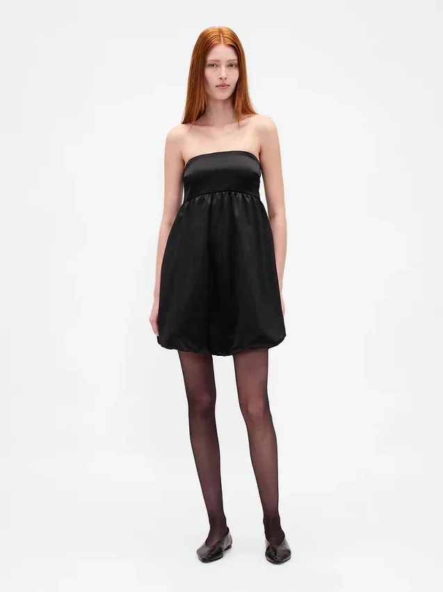 Mini-robe bouffante