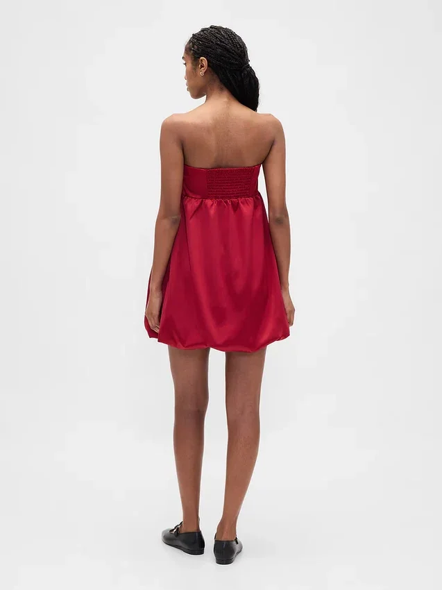 Mini-robe bouffante