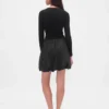 Mini-robe « Bubble » en mélange de matières