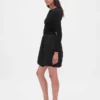 Mini-robe « Bubble » en mélange de matières