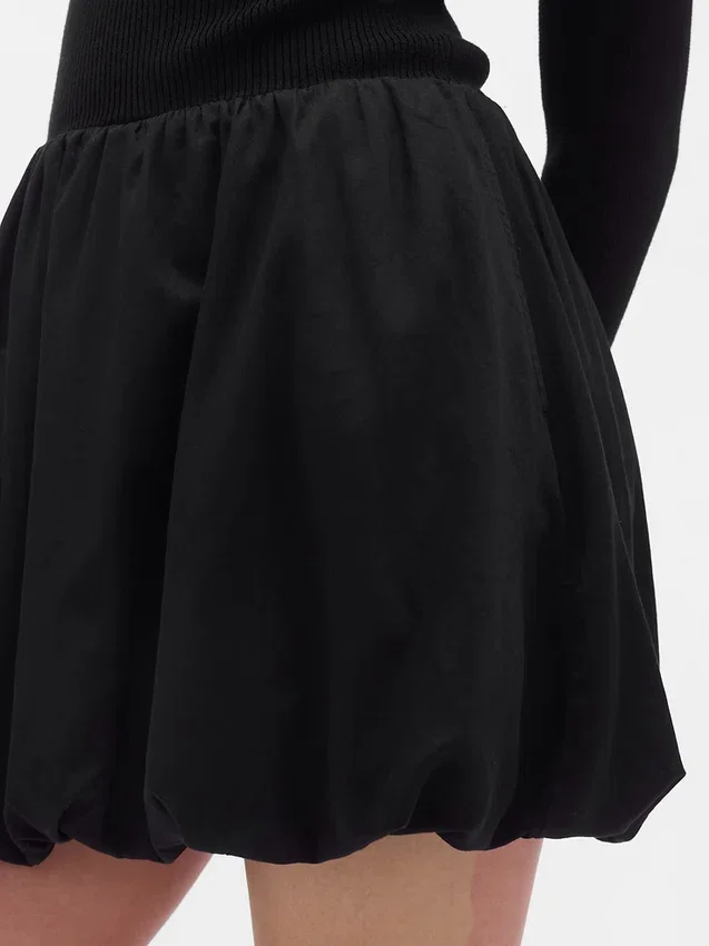 Mini-robe « Bubble » en mélange de matières