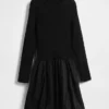 Mini-robe « Bubble » en mélange de matières