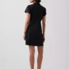 Mini-robe chemise à taille empire
