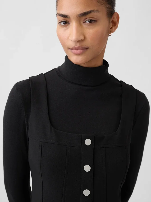 Mini-robe à coutures « Bistretch »
