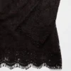 Mini-robe droite en dentelle
