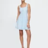 Mini-robe en denim