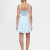 Mini-robe en denim