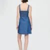 Mini-robe en denim