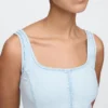 Mini-robe en denim