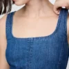 Mini-robe en denim