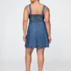 Mini-robe en denim