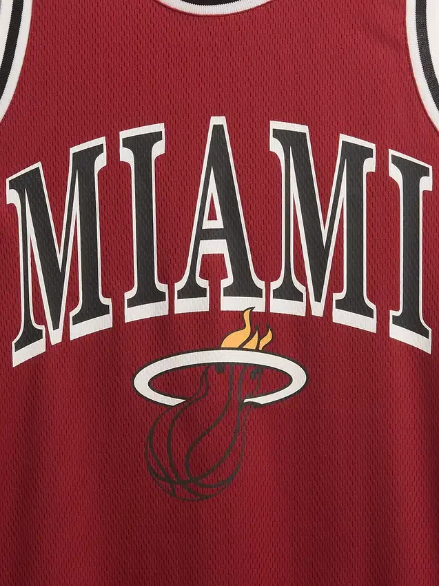 Mini-robe en jersey recyclé NBA Miami Heat