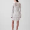 Mini-robe en pointelle