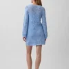 Mini-robe en pointelle