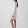 Mini-robe en pointelle