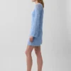Mini-robe en pointelle