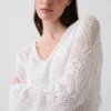 Mini-robe en pointelle