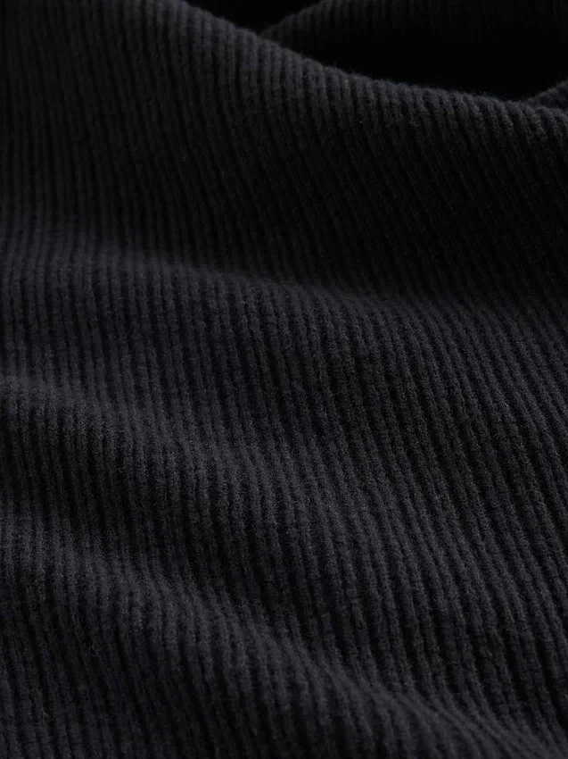 Mini-robe-pull à côtes CashSoft avec poches