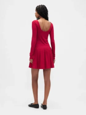 Mini-robe à taille basse