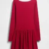 Mini-robe à taille basse