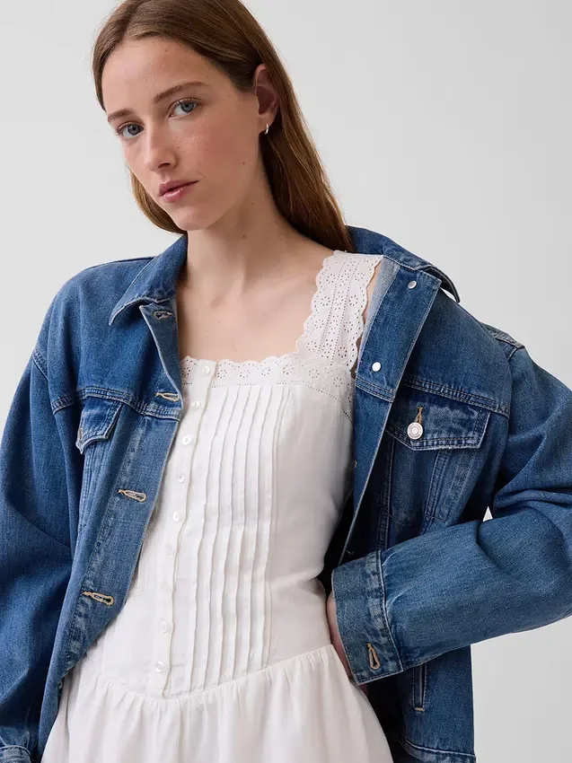 Mini-robe à taille basse et plis creux