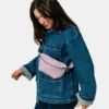 Mini sac banane en cuir vegan Kibou