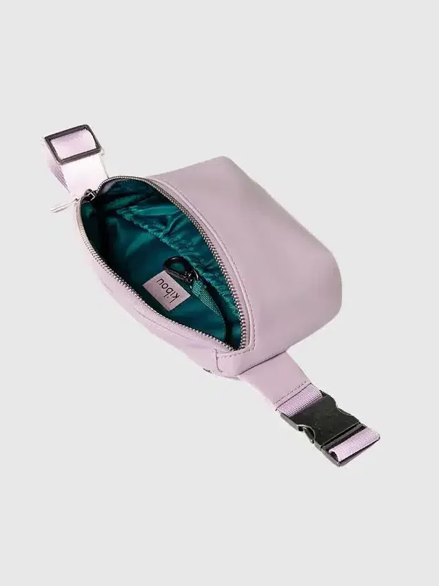 Mini sac banane en cuir vegan Kibou