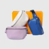 Mini sac banane en cuir vegan Kibou