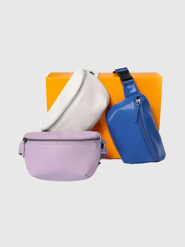 Mini sac banane en cuir vegan Kibou