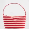Mini-sac rayé au crochet