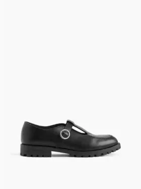 Mocassins à bride en T pour enfants