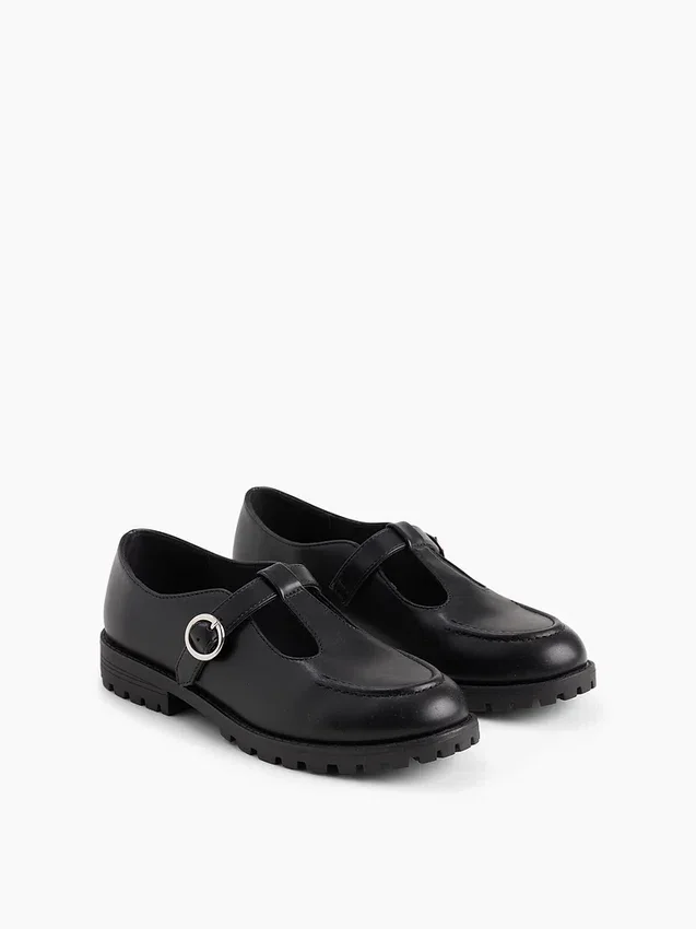 Mocassins à bride en T pour enfants