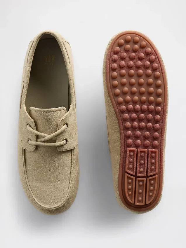 Mocassins en daim vegan pour enfants