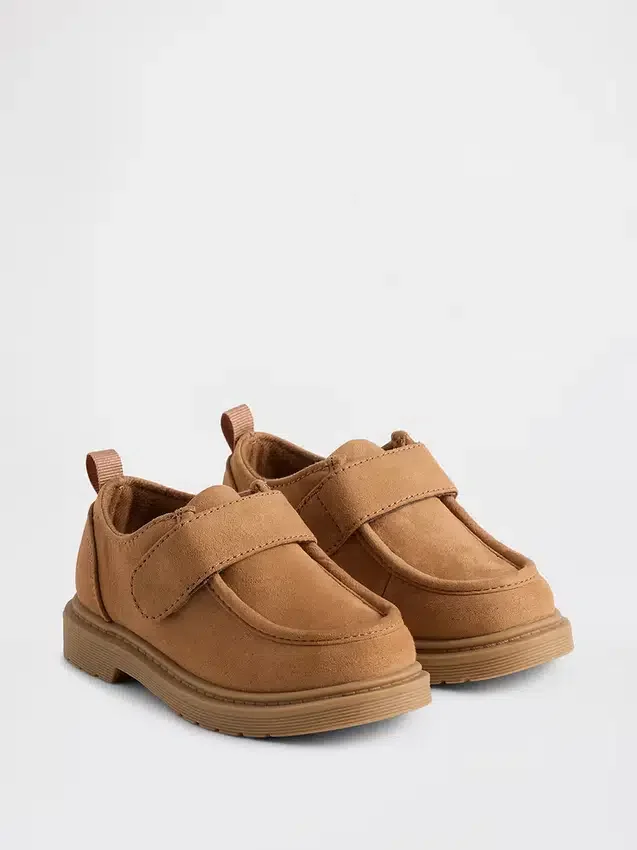 Mocassins en daim vegan pour tout-petits