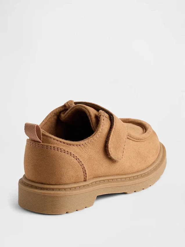 Mocassins en daim vegan pour tout-petits