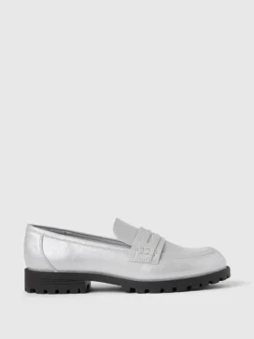 Mocassins métallisés pour enfants