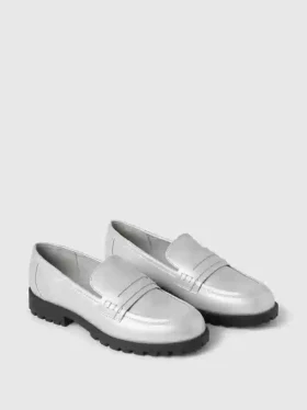 Mocassins métallisés pour enfants