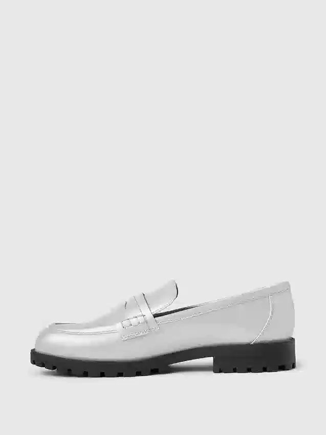 Mocassins métallisés pour enfants