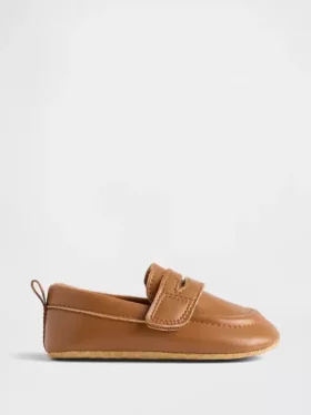 Mocassins pour bébé en cuir vegan
