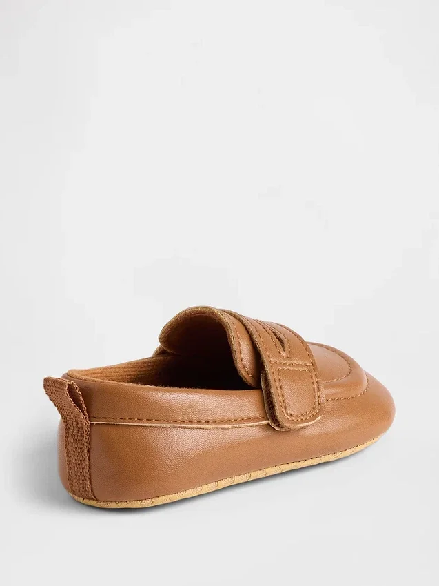 Mocassins pour bébé en cuir vegan