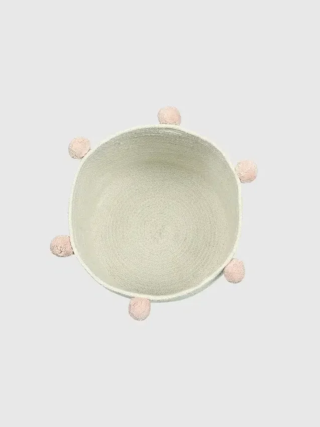 Panier Bubbly de Lorena Canals, couleur naturelle-nude