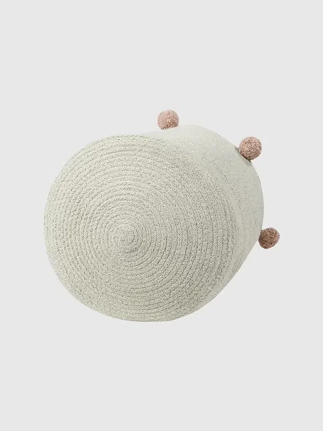 Panier Bubbly de Lorena Canals, couleur naturelle-nude