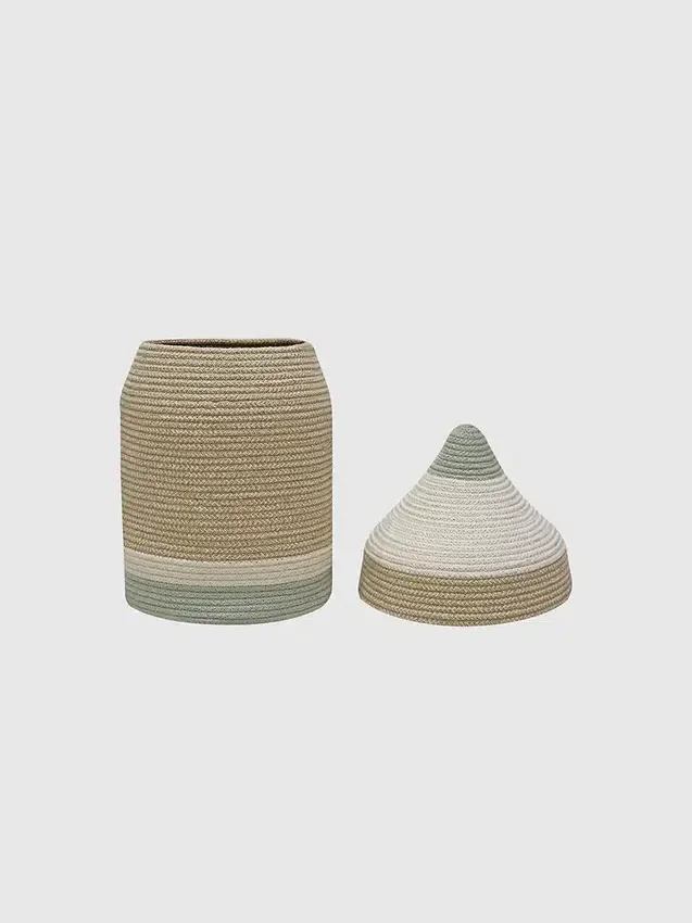Panier « Crayon » de Lorena Canals, bleu sauge