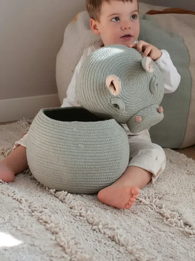 Panier de rangement Lorena Canals « Henry l’hippopotame »