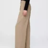 Pantalon 365 à taille basse, plissé et à jambes larges