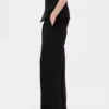 Pantalon 365 à taille basse, plissé et à jambes larges