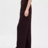 Pantalon 365 à taille basse, plissé et à jambes larges