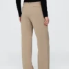 Pantalon 365 à taille basse, plissé et à jambes larges