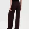 Pantalon 365 à taille basse, plissé et à jambes larges