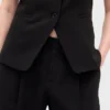 Pantalon 365 à taille basse, plissé et à jambes larges
